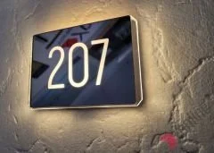 Diamond Linear Serisi Işıklı Otel Kapı Numarası