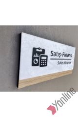 Klasik MDF Serisi Satış - Finans Kapı İsimliği