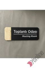 Meşe Serisi Toplantı Odası Kapı İsimliği