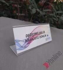 Değiştirilebilir Masaüstü İsimlik
