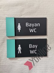 Mint Yeşili WC Levhası